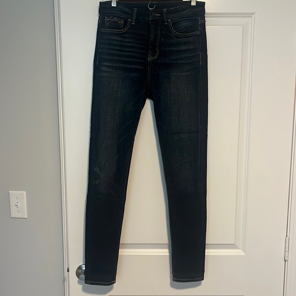 Dark blue skinny jeans size 27 long